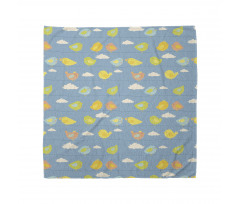 Winged Animal Clouds Bandana