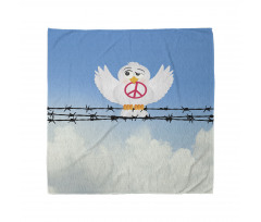 Cartoon Animal Peace Bandana