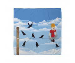 Boy and Avian Sky Bandana