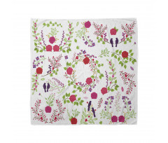 Spring Theme Rose Blossoms Bandana