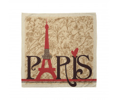 Retro Bandana Paris Temalı