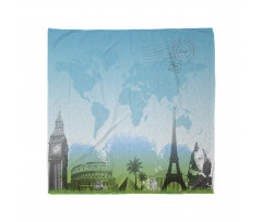 Famous Landmarks Mapping Bandana