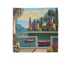 Mediterranean Romantic Scene Bandana