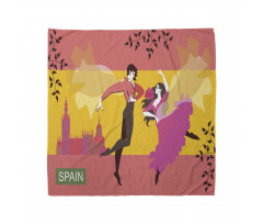 Spanish Dancer Woman and Man Bandana