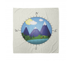 Adventurous Compass Design Bandana