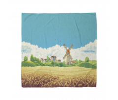 Countryside Wheat Field Bandana