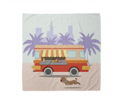 Street Food Van Dog Bandana