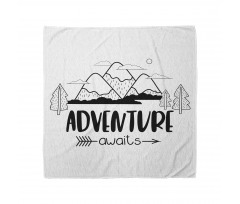 Mountain Lettering Bandana