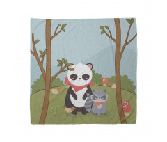 Forest Animals and Trees Bandana