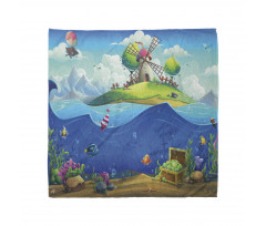 Undersea and an Island Bandana