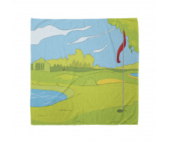 Grass and Pond Bandana