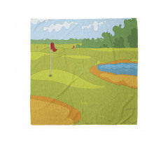 Flags Grass Land Bandana