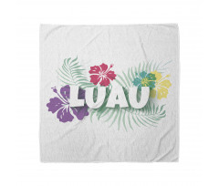 Hawaiian Party Time Petals Bandana