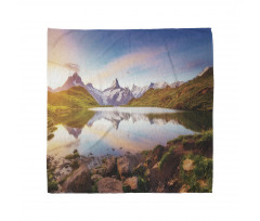 Tranquil Lake Sunrise Bandana