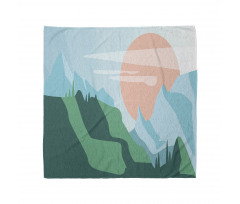 Pastel Art Landscape Bandana