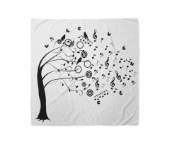 Flowing Motifs Birds Bandana