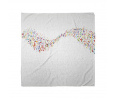 Colorful Wave Banner Bandana