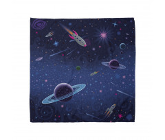 Orbit Rocket Galaxy Bandana