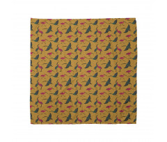 Folk Ornate Birds Bandana