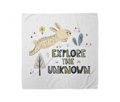 Hopping Bunny Botany Bandana