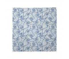 Swirling Oceanic Waves Bandana