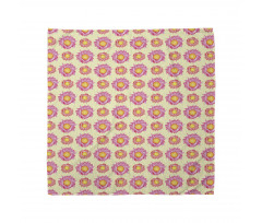 Abstract Watercolor Flowers Bandana