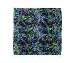 Leaves Dark Background Bandana