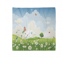 Spring Time Sunny Landscape Bandana