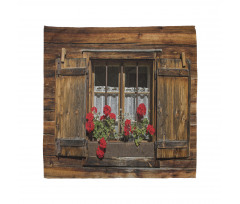 Wooden Hut with Window Bandana