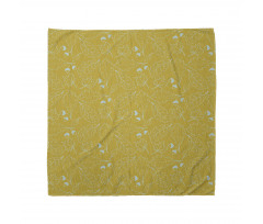 Oak Leaf Ahorn Trees Sketch Bandana