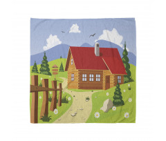 Chalet Image in Mountain Bandana