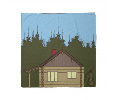 Rustic Cabin in Nature Bandana