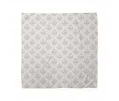 Vintage Bandana Pastel Tonlarda Oryantal Motifler Deseni