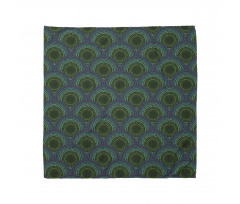 Geometrik Bandana Tribal Afrika Desenli