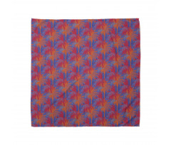 Summer Contrast Artwork Palm Bandana