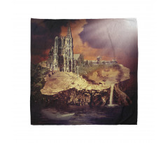 Fantasy Castle Village Bandana