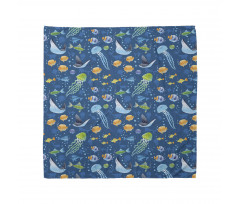 Fish Turtle Nautical Bandana