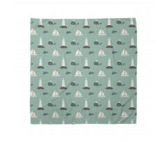 Lighthouse Sailing Boats Bandana