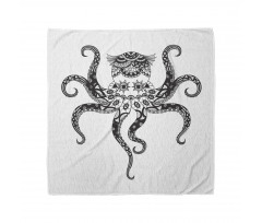 Sea Animal in Boho Style Bandana