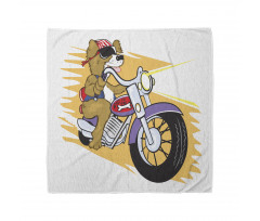 Doggie on a Motorcycle Bandana