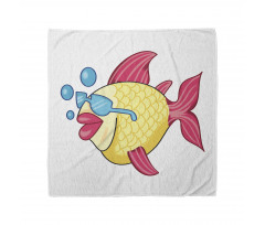 Funny Fish Vacationing Bandana