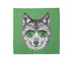 Exotic Wolf Portrait Bandana