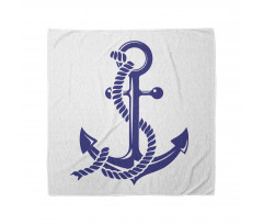 Nautical Rope and Anchor Bandana