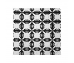 Monochrome Abstract Items Bandana