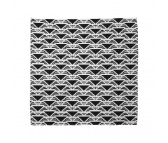 Modern Bars and Triangles Bandana