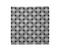 Gingham Inspired Pattern Bandana