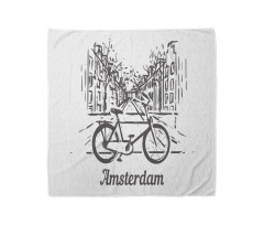 Bicycle Street Houses Bandana