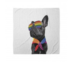 Proud Gay Pet Posing Funny Bandana