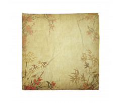 Bamboo Stems and Blooms Bandana