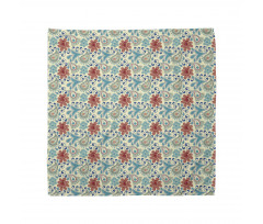 Flowers Folk Motifs Bandana